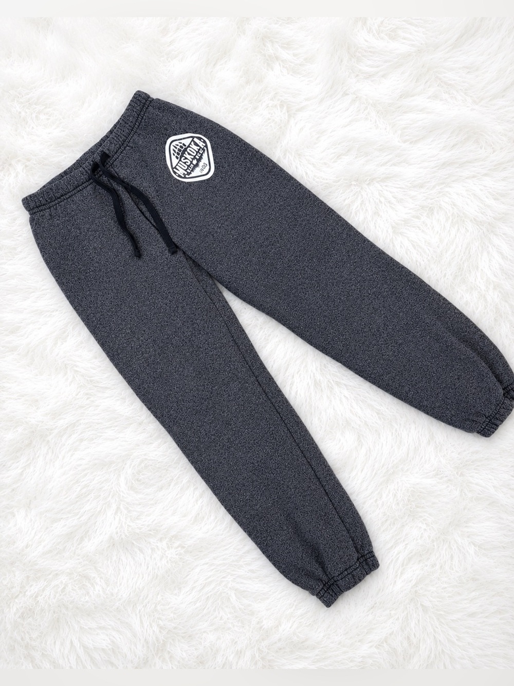 Muskoka Bear Wear Kids Gray Sweatpants Youth XL
